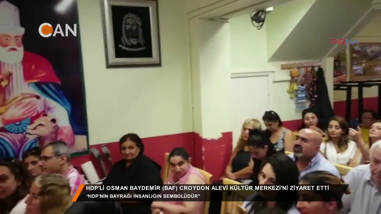 035 – 2018-06-22 – HDP’Lİ OSMAN BAYDEMİR (BAF) CROYDON ALEVİ KÜLTÜR MERKEZİ’Nİ ZİYARET ETTİ