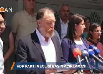 109 – 2018-06-29 – SEZAi TEMELLi_VE PERViN BULDANIN_ KONUSMASl_HDP PARTİ MECLİSİ_BASIN ACIKLAMASl