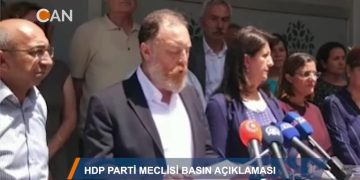 109 – 2018-06-29 – SEZAi TEMELLi_VE PERViN BULDANIN_ KONUSMASl_HDP PARTİ MECLİSİ_BASIN ACIKLAMASl