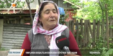 119 – 2018-06-30 – ÖZEL PROGRAM 1990’larda Boşaltılan Bingöl Kiğı Eskikavak Köyü’nde yeni yaşam