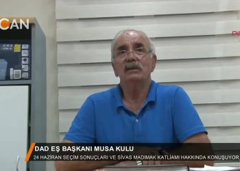 016 – 2018-07-03 – DAD_EŞ_BASKANl_MUSA_KULU_SECIM_SONUCLARl_VE_MADIMAK_KATLIAMl_HAKKINDA_KONUSTU