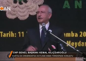 076 – 2018-07- 15 – KEMAL KILICDAROGLU – SREBRENITSA KATLİAMI ANMASI