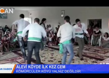 ALEVİ KÖYÜNDE İLK KEZ CEM – ‘KÖMÜRCÜLER KÖYÜ YALNIZ DEĞİLDİR’