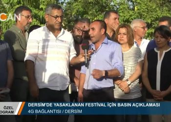 DERSiM’DE YASAKLANAN FESTiVAL İÇİN BASIN AÇIKLAMASI – 26_07_2018 – Özel Program