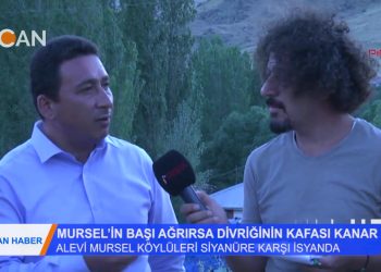 DİVRİĞİ MURSEL KÖYÜ SİYANÜRE KARŞI AYAKTA ” Mursel’in Başı Ağrırsa Divriği’nin Kafası Kanar”