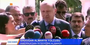 ERDOGAN ALMANYA YOLCUSU – ABD’DEN İSTEDİĞİNİ ALAMADI– 08.2018
