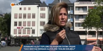 Hacı Bektaş Dergahı Alevilere Teslim Edilmeli” – FATMA YAŞAR – Duisburg Alevi Toplumu Eşbaşkanı
