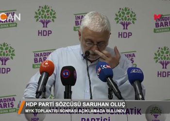 HDP SÖZCÜSÜ SARUHAN OLUC MYK TOPLANTISI SONRASI AÇIKLAMADA BULUNDU – 07.2018