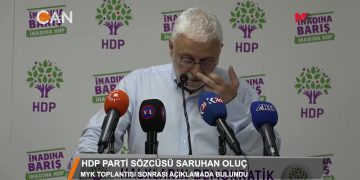 HDP SÖZCÜSÜ SARUHAN OLUC MYK TOPLANTISI SONRASI AÇIKLAMADA BULUNDU – 07.2018