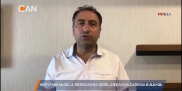 HDP’Lİ KENANOGLU, ERZİNCAN’DA GÖRÜLEN PSAKD DAVASINA ÇAGRIDA BULUNDU