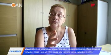 MÜCELLA YAPICl – KANAL ISTANBUL DEĞERLENDİRMESİ – ‘İstanbul yeşile hasret” 08.2018