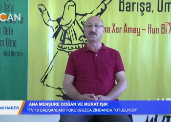 ‘TV10 ÇALIŞANLARI HUKUKSUZCA ZİNDANDA TUTULUYOR” – ANA MENŞURE DOĞAN – MURAT IŞIK