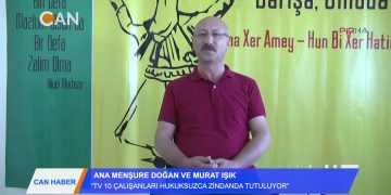 ‘TV10 ÇALIŞANLARI HUKUKSUZCA ZİNDANDA TUTULUYOR” – ANA MENŞURE DOĞAN – MURAT IŞIK