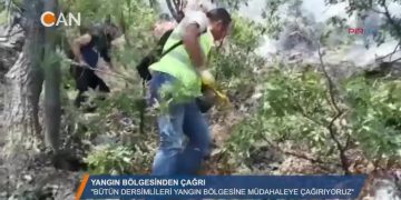 Yangın bölgesinden çağrı – ”Bütün Dersimlileri yangın bölgesine müdahaleye çağırıyoruz”