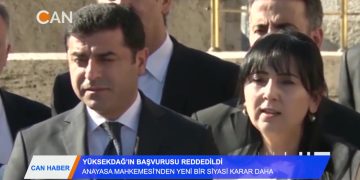 YÜKSEKDAĞ’IN BAŞVURUSU REDDEDİLDİ – AYM’den Yeni Bir Siyasi Karar Daha