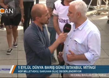 1 EYLÜL DÜNYA BARIŞ GÜNÜ MiTiNGi – ISTANBUL – Özel Program