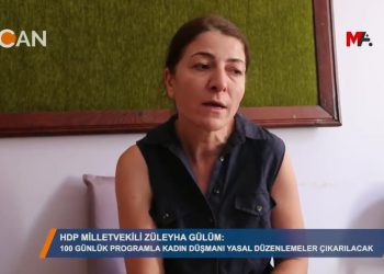 ‘100 GÜNLÜK PROGRAMLA KADIN DÜŞMANI YASAL DÜZENLEMELER ÇIKARILACAK” – HDP MİLLETVEKİLİ ZÜLEYHA GÜLÜM
