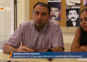 ‘BASKINLAR VE TUTUKLAMA FURYASI İLE SİNDİRİLMEK İSTENİYORUZ” – MUNZUR ÇEVRE DERNEGİ