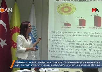 EĞİTİM SEN ACIKLAMA – 2017-2018 eğitim öğretim yılı raporu – ANKARA – 15-09-2018