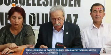 EMEKLİ SEN MECLİSİ GÖREVE ÇAĞIRDI, İMZA KAMPANYASI BAŞLATIYOR