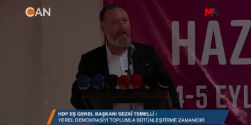 HDP Eş Genel Başkanı Sezai Temelli ”Yerel demokrasiyi toplumla bütünleştirme zamanıdır”