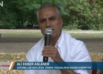 ÖZEL PROGRAM – BERLİN’DE DERSİMLİLERDEN ORMAN YANGINLARINA TEPKi – 09.2018