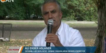 ÖZEL PROGRAM – BERLİN’DE DERSİMLİLERDEN ORMAN YANGINLARINA TEPKi – 09.2018