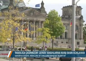 ÖZEL PROGRAM – DERSİMLİ VE ULUSLARARASI KURUMLAR İLE ŞAHSİYETLERDEN BERLİN’DE BASIN AÇIKLAMASI – 09.2018