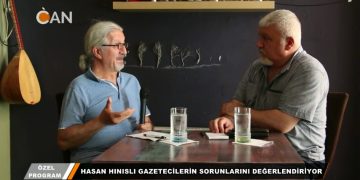 ÖZEL PROGRAM – KERİM EREN – HASAN HINISLI – TÜRKİYE’DEKİ GAZETECİLERİN SORUNLARI – 09.06.2018