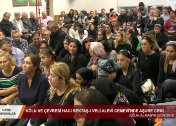CANA YANSIYANLAR – KÖLN VE ÇEVRESİ HACIBEKTAŞI VELİ ALEVİ CEMEVİ’NDE AŞURE CEMİ – ALMANYA 23 09 2018