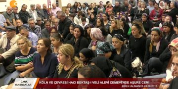 CANA YANSIYANLAR – KÖLN VE ÇEVRESİ HACIBEKTAŞI VELİ ALEVİ CEMEVİ’NDE AŞURE CEMİ – ALMANYA 23 09 2018