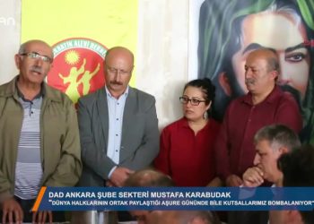 Yaşamın İçinden – DAD ANKARA ”DÜNYA HALKLARININ ORTAK PAYLAŞTIGI AŞURE GÜNÜNDE BİLE KUTSALLARIMIZ BOMBALANIYOR’ 09.10.2018