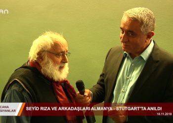 057 – 2018- 12-09 ·CANA YANSIYANLAR ALI GÜLER SEYİT RIZA VE ARKADAŞLARININ ANMASI STUTIGART 28 11 2018