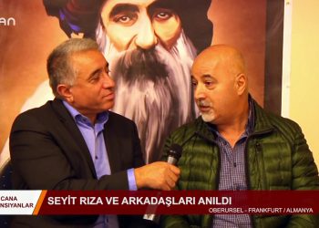 090 – 2018- 12- 10 – CANA YANSIYANLAR ALİ GÜLER Seyid Riza ve Dersim 38 anmmasi Oberursel AKM 02 12 2018