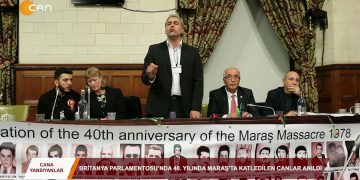CANA YANSIYANLAR – MARAŞ KATLİAMI BRİTANYA PARLAMENTOSU – ELiF TABAK – 13 12 2018