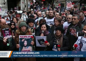 Cumartesi Anneleri Yeni yılda umudun özgürleştirici gücüne sarılmayı sürdüreceğiz