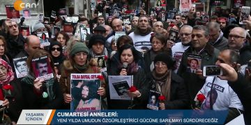 Cumartesi Anneleri Yeni yılda umudun özgürleştirici gücüne sarılmayı sürdüreceğiz