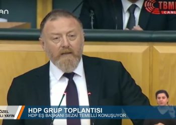HDP GRUP TOPLANTISI – HDP EŞ BAŞKANI SEZAİ TEMELLİ 25.12.2018