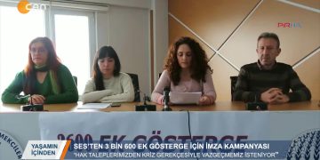 066 – 2019-01- 14 – YASAMIN ICINDEN SES”TEN 3 BİN 600 EK GÖSTERGE İÇİN İMZA KAMPANYASI 1 10 01 2019
