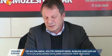 078 – 2019-01- 19 – YASAMIN ICIMDEN PİR SULTANABDAL KÜLTÜR DERNEGİGENEL BAŞKANIGANİKAPLAN 1V10 ÇALIŞANLARININ DAVAL