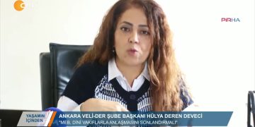 143 – 2019-01-27 – YAŞAMIN İÇİNDEN ANKARA VELİDER ŞUBE BAŞKANIHÜLYA DEREN DEVECİ MEB,DİNİVAKIFLARLA ANLAŞMASINISO