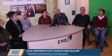 195 – 2019-01-29 – VAŞAMINİÇİNDEN AÇUK GREVİNDEKİÇHD’LİAVUKATLARINAİLELERİYAŞANAN HUKUKSUZLUK SON BULSUN 28 01