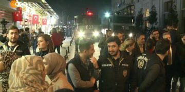 056 – 2019-03-08 – 8 MART 17 FEMİNİST KADINYÜRÜŞÜNE POLİS ENGELİ 08 03 2019