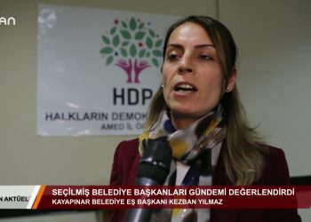 026 – 2019-04-06 – CANAKTEÜL -KAYAPINAR SUR BELEDİYESİ EŞ BAŞKANLAR!- KEZBANYILMAZ – FİLİZ BULUffiKİN