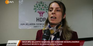 026 – 2019-04-06 – CANAKTEÜL -KAYAPINAR SUR BELEDİYESİ EŞ BAŞKANLAR!- KEZBANYILMAZ – FİLİZ BULUffiKİN