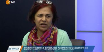 112 – 2019-04-20 – ÖZEL PROGRAM – KERİM EREN – MUNZUR •ÇEVRE DERNEGİ16.04.2019YAYIN SAATİ 20 00 1