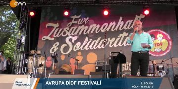 213 – 2019-06-30 – CANA YANSIYANLAR – AVRUPA DİDF FESTİVALİ 2 .BÖLÜM 29.06.2019