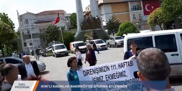 016 – 2019-08-04 – ÖZEL PROGRAM – BAKIRKÖY’DE KHK’LI KADINLAR OTURMA EYLEMİYAPTI 03.08.2019