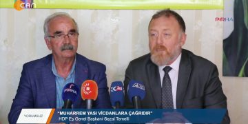 129 – 2019-08-30 – YORUMSUZ – SEZAİ Temelli Muharrem Yası Vicdanlara Adalet Çağrısıdır 29.08.2019