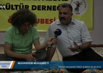 039 – 2019-09-08 – ÖZEL PROGRAM – MUSTAFA YÜKSEL – AKÇADAG ÖREN MUHARREM ÖZEL 07.09.2019
